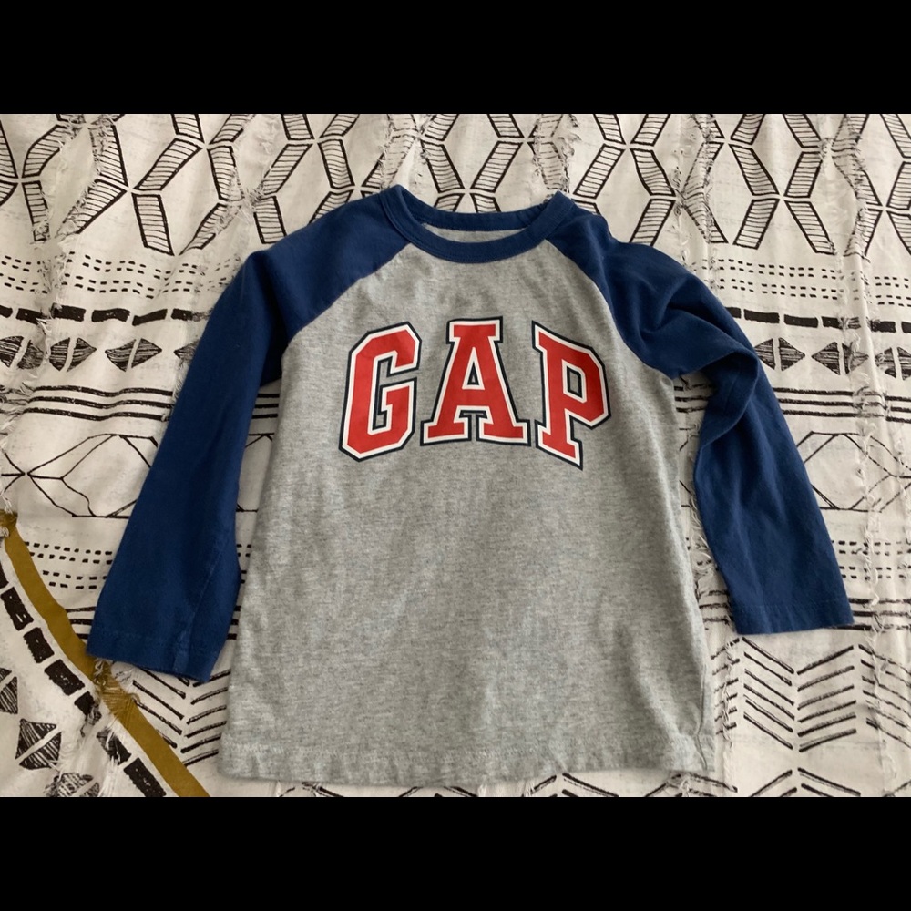 Kids Logo Baseball Tee